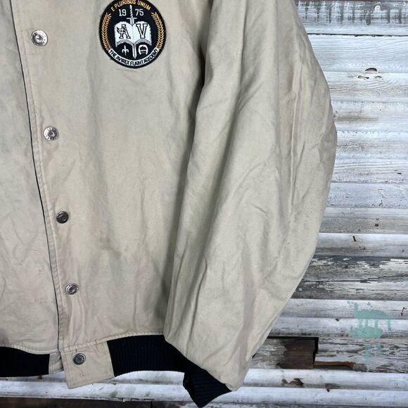 Vintage Avirex Wool Reversible Bomber Jacket - Picture 14 of 16